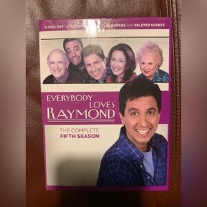 Season Five-Everybody Loves Raymond. 5-disc DVD set. Great condition.